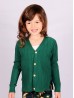 Kids Solid Colour Button Sweater